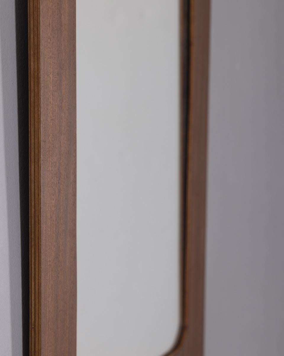Vintage 1960s Teck Wall Mirror Field and Scratches design en vente 2
