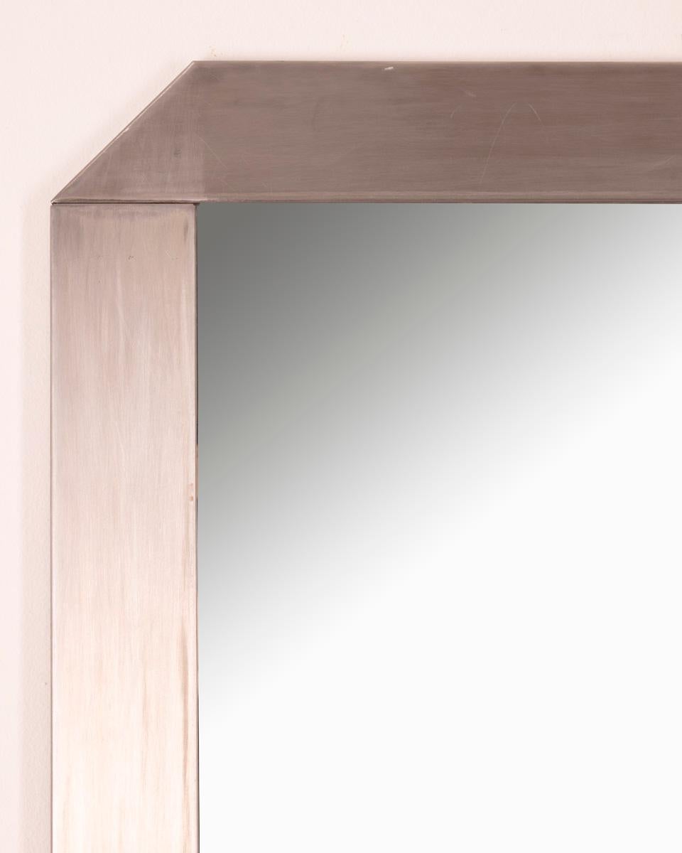 Late 20th Century Specchio da parete vintage anni 70 design Sciolari per Valenti For Sale