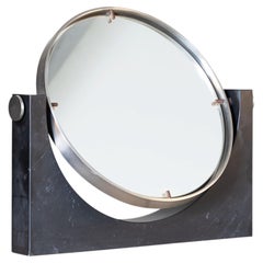Angelo Mangiarotti slate table mirror, 1960