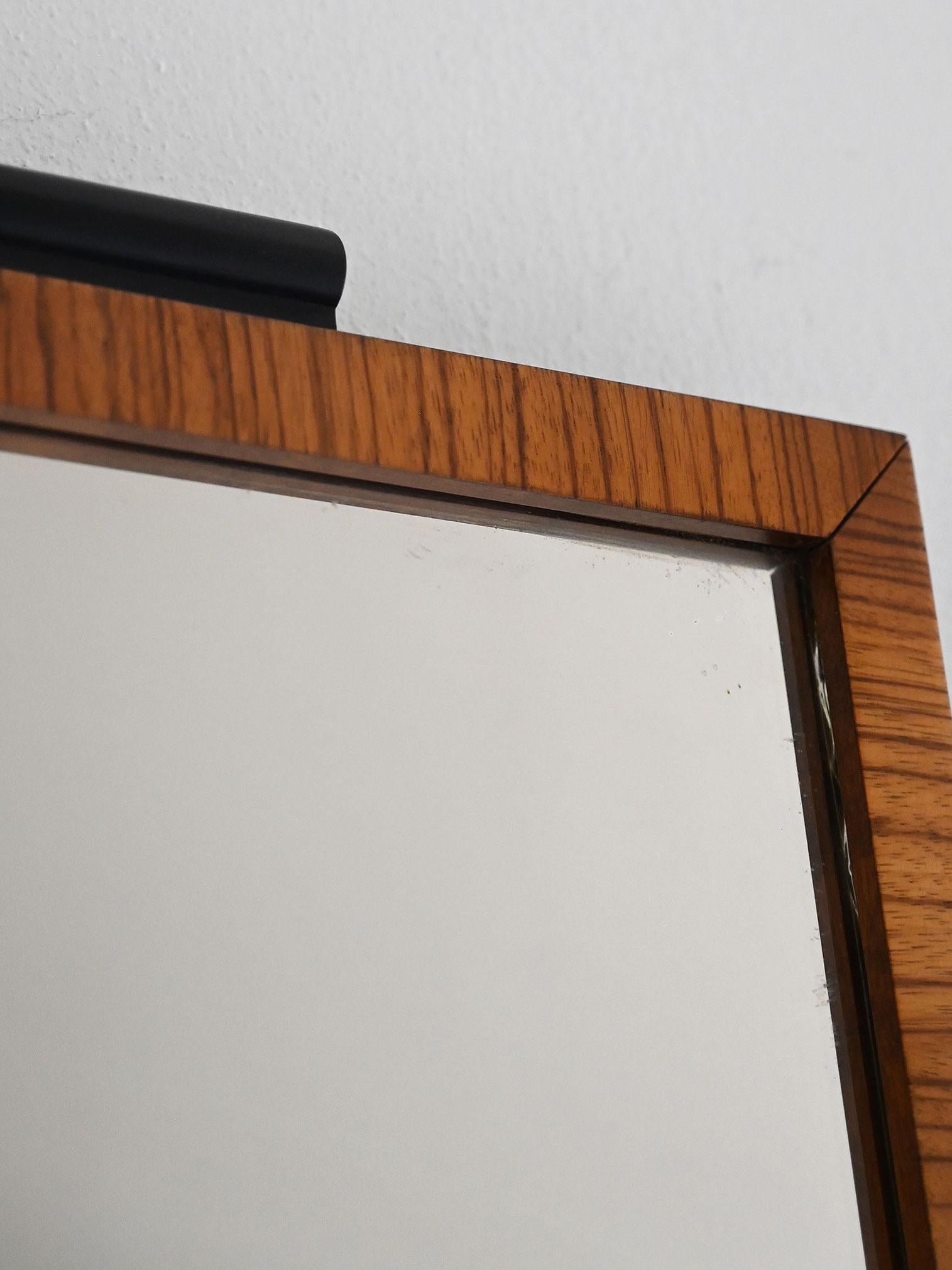 Espejo déco escandinavo de raíz de abedul Scandinavian en venta