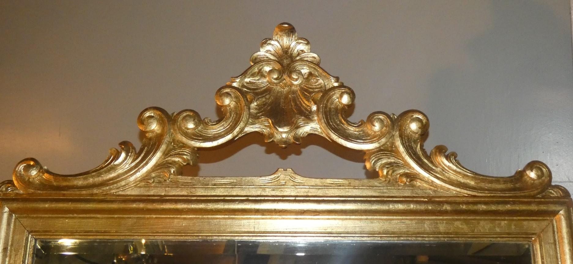 Specchio dorato, XX secolo In condizioni buone in vendita a modena, Emilia-Romagna
