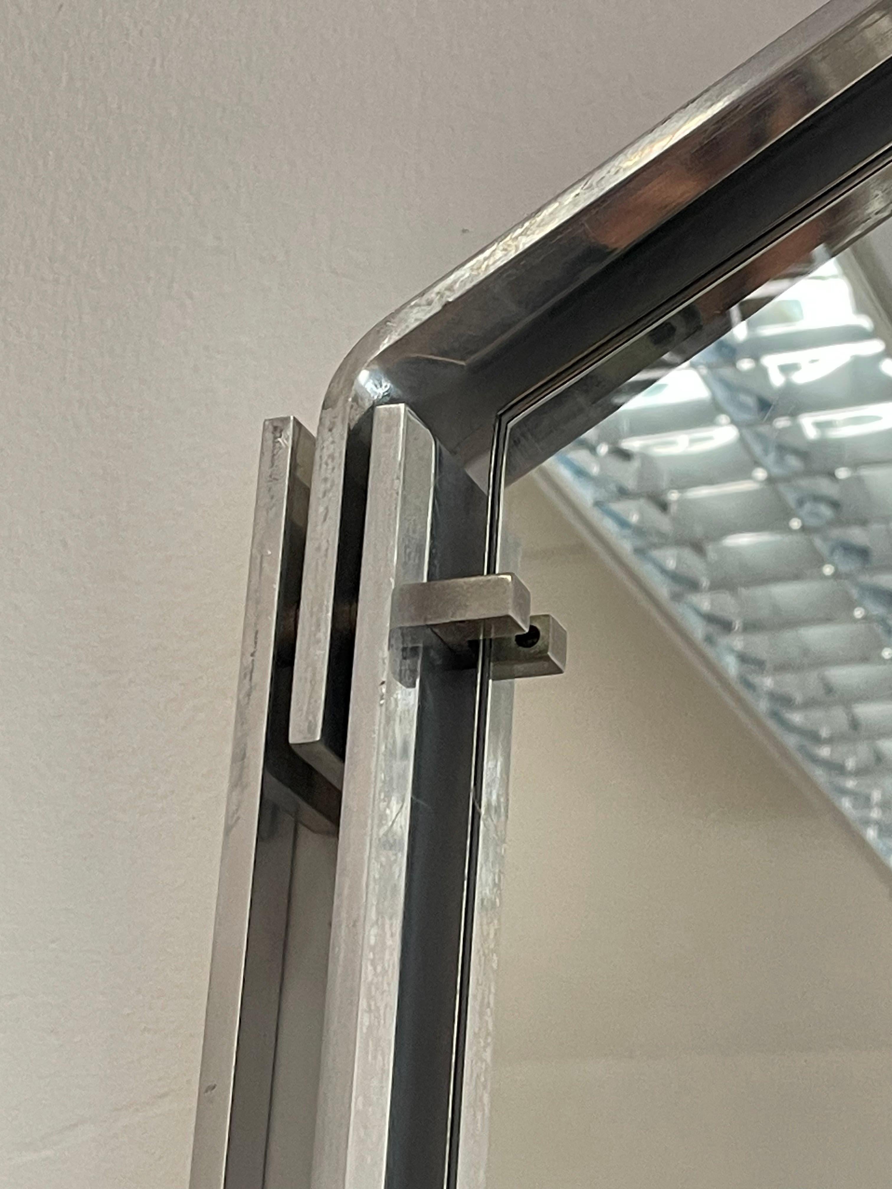 Late 20th Century 1970s hexagonal mirror For Sale