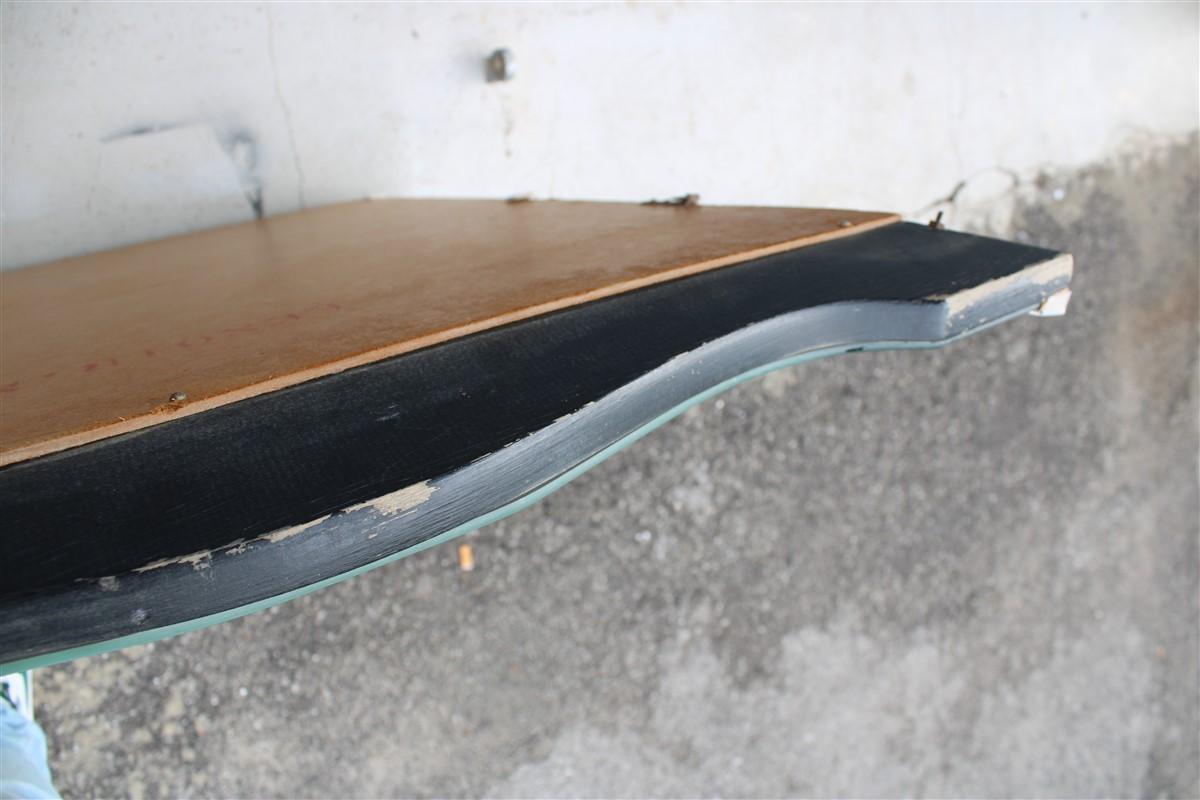 Specchio Francese Lenoir 1960 Smerlato a Guantiera Mid-century in vendita 8