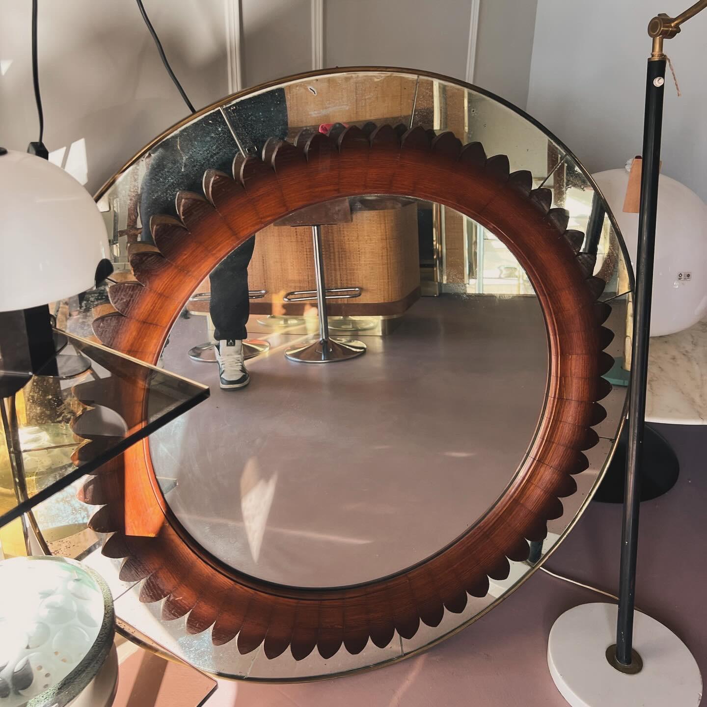 Mid-Century Modern Specchio Fratelli Marelli en vente