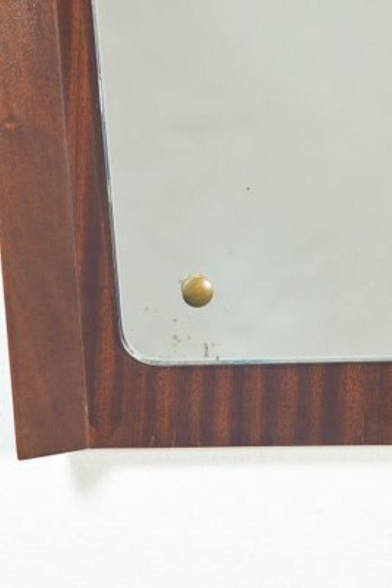 Miroir en bois de Gio Ponti, années 1950 en vente 3