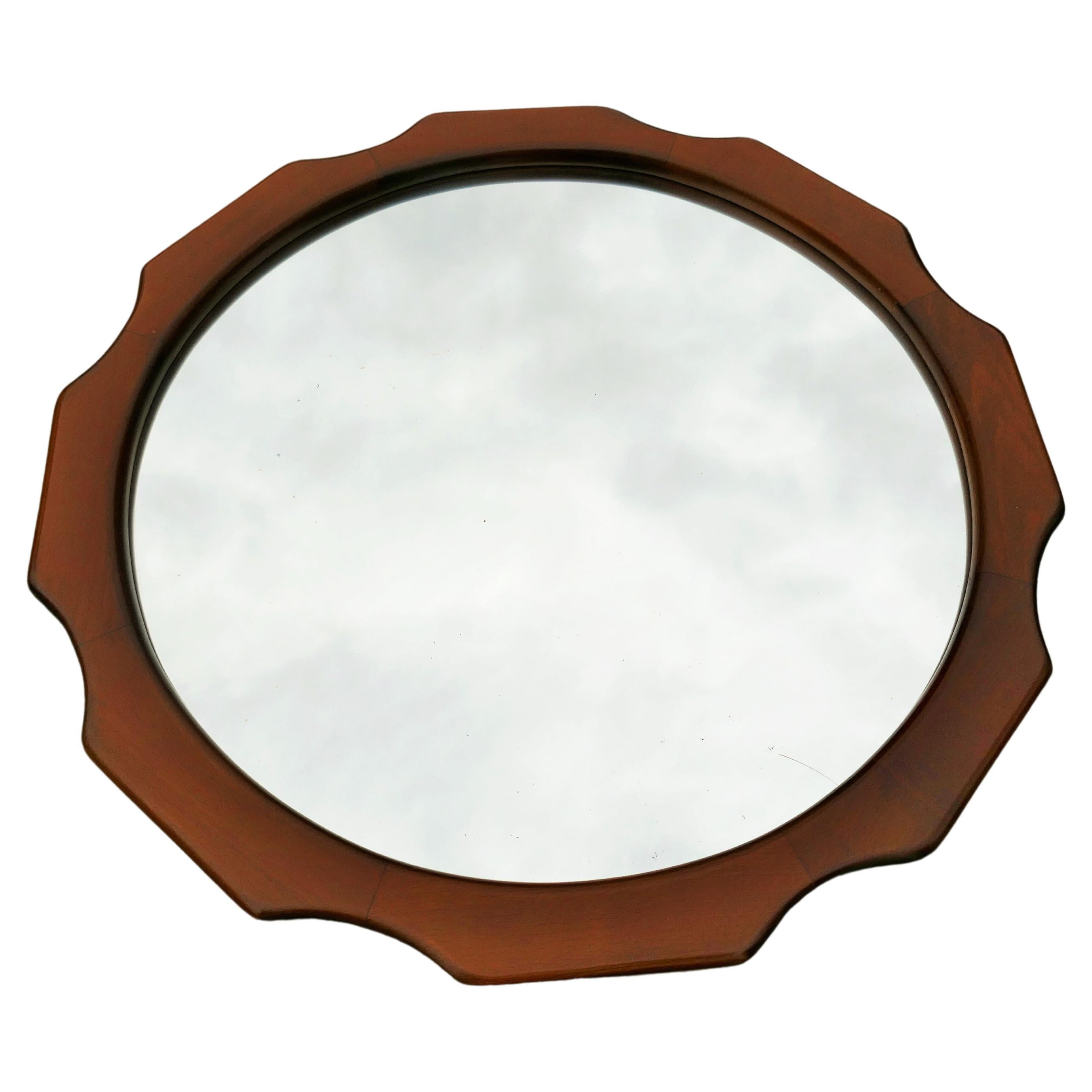 Modern Wooden mirror Italian manufacture For Sale