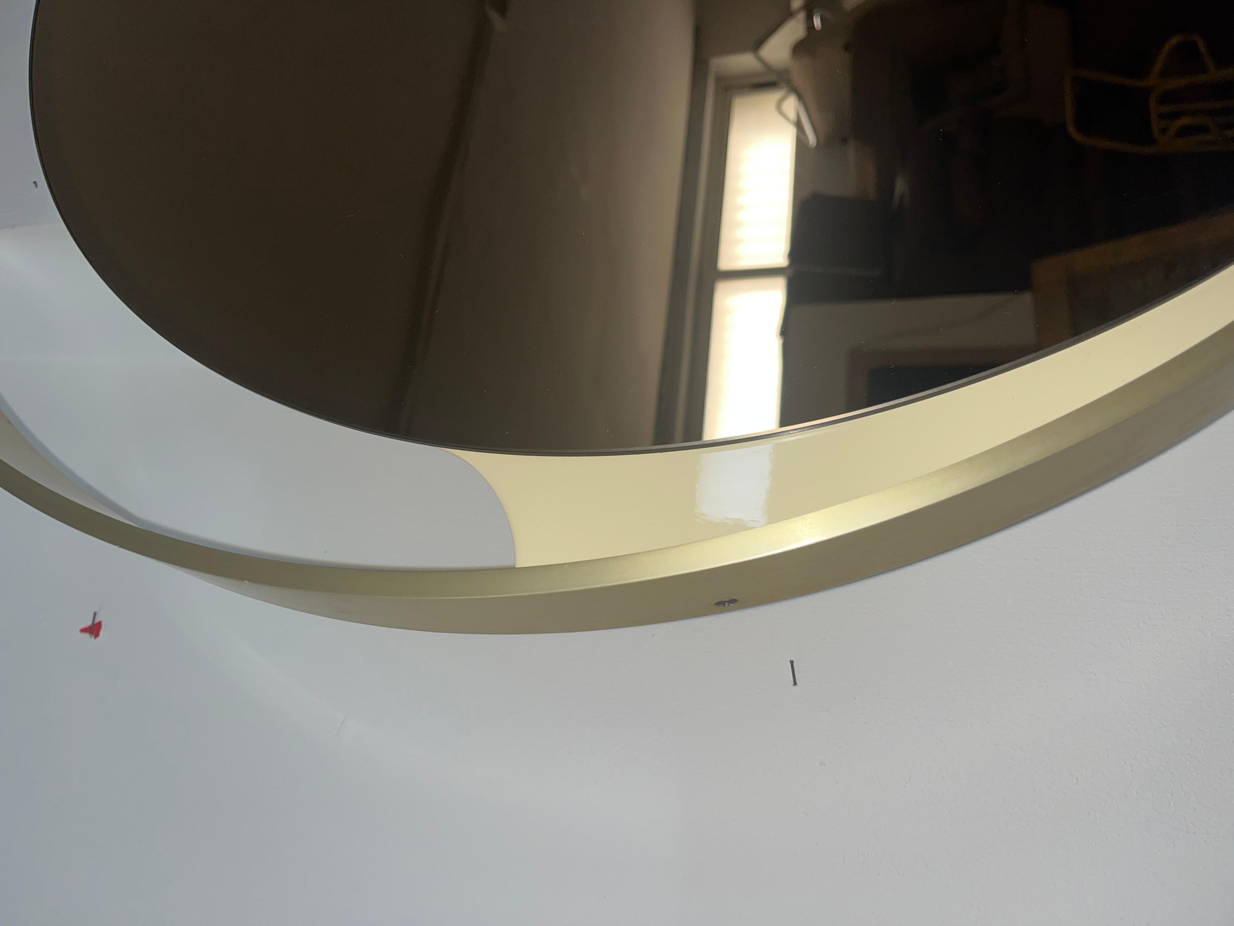 Mirror in Brass  In Excellent Condition For Sale In Nocera Inferiore, IT