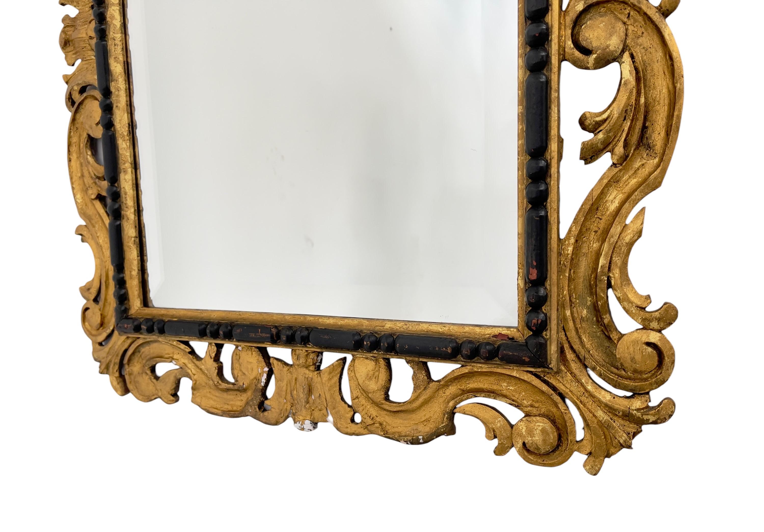 Mirror, Italian Manufacture, 1700s In Good Condition For Sale In Baranzate, IT