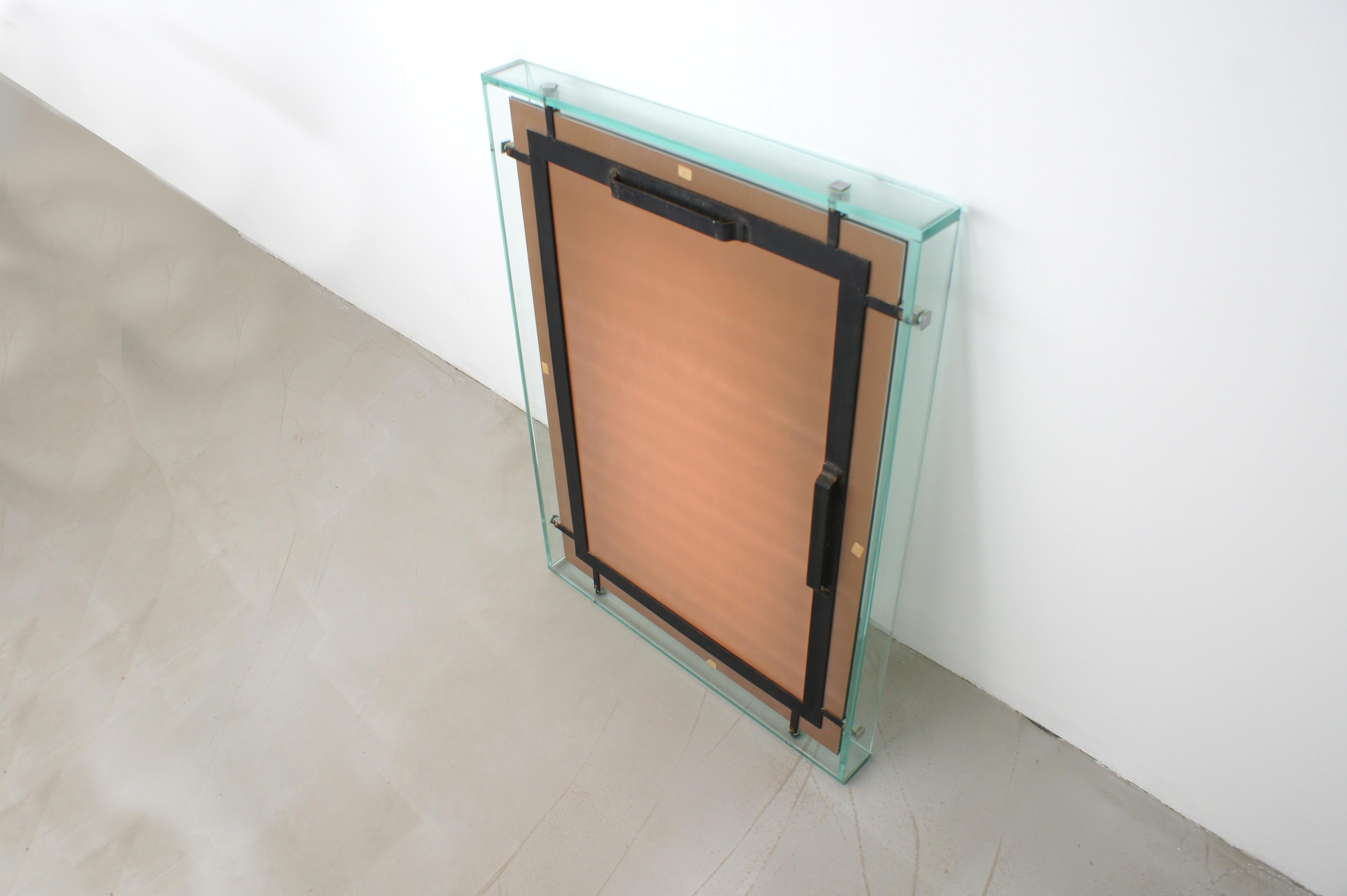 Max Ingrand mirror Fontana arte model '2014' italy 1960s For Sale 1