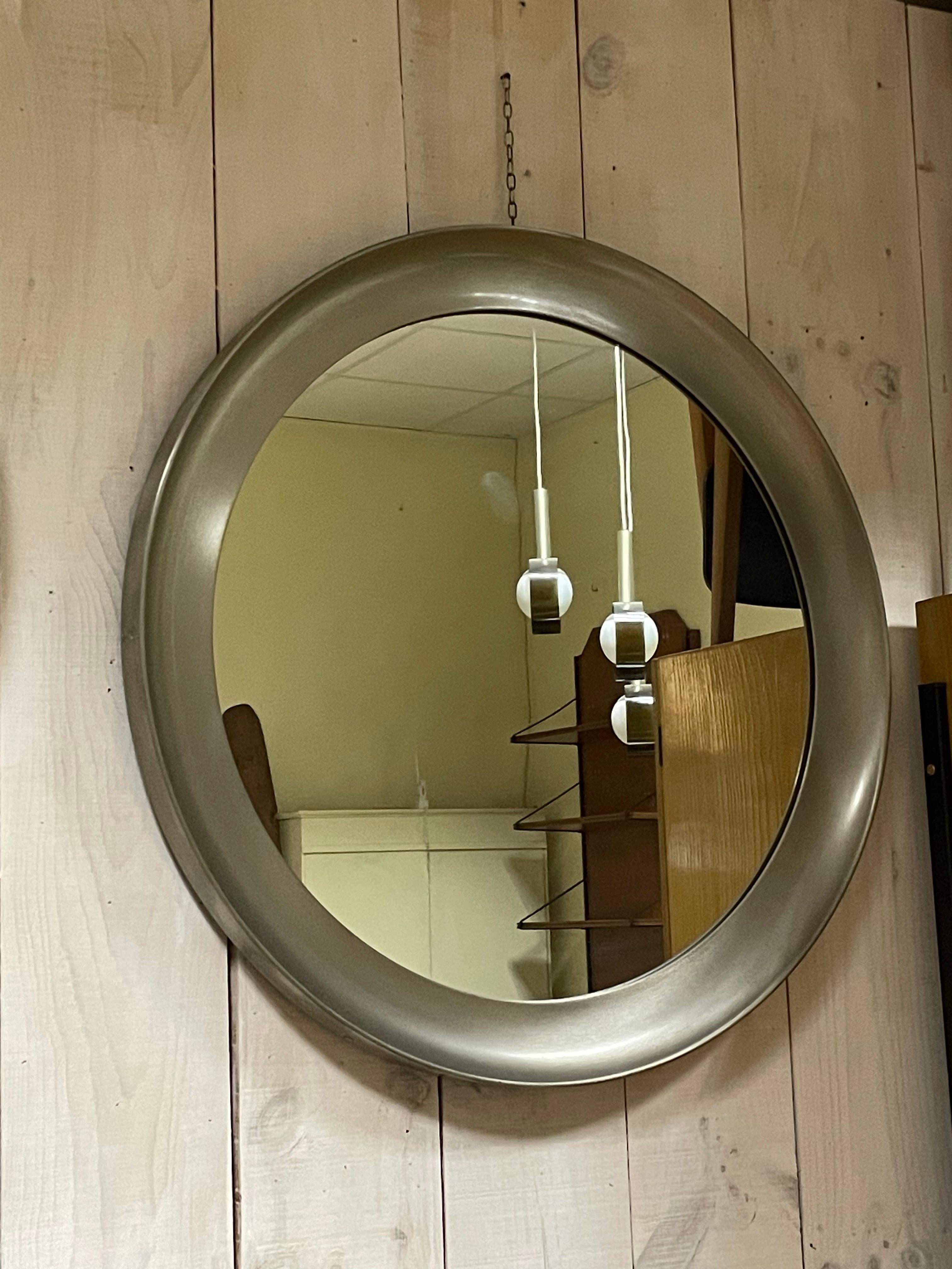 Narciso Modellspiegel von Sergio Mazza für Artemide, 1960er Jahre (Messing) im Angebot