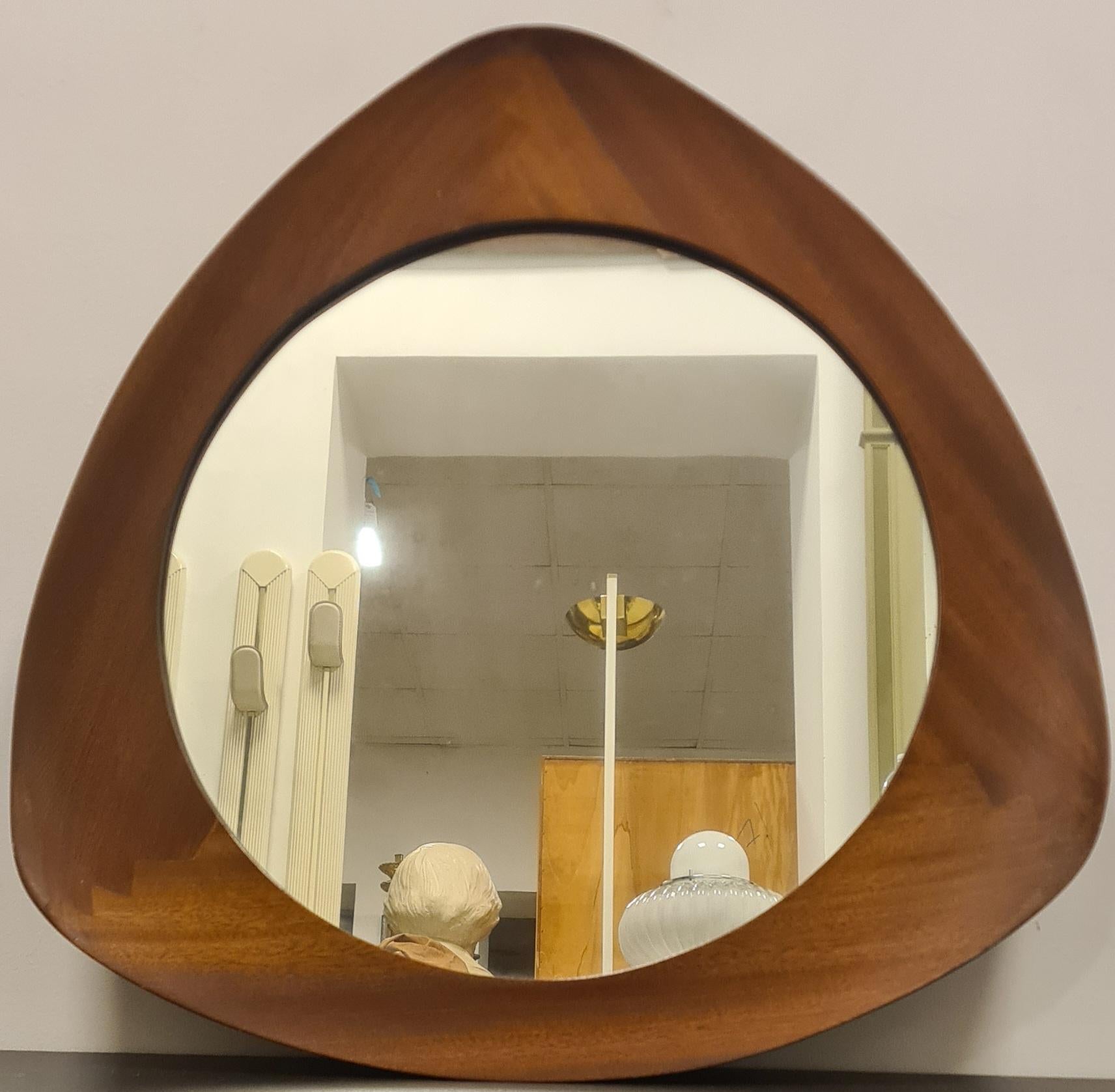 Oscar model mirror by Campo & Graffi for Home 1958 In Good Condition For Sale In Torino, IT