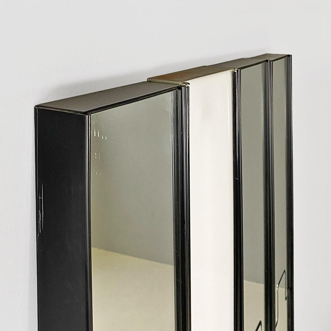 Italian modular Gronda wall mirrors and lamp, Luciano Bertoncini for Elco, 1970s For Sale 6