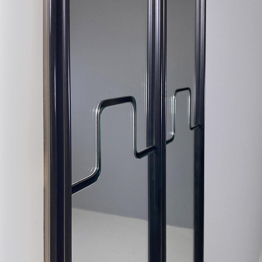 Italian modular Gronda wall mirrors and lamp, Luciano Bertoncini for Elco, 1970s For Sale 7