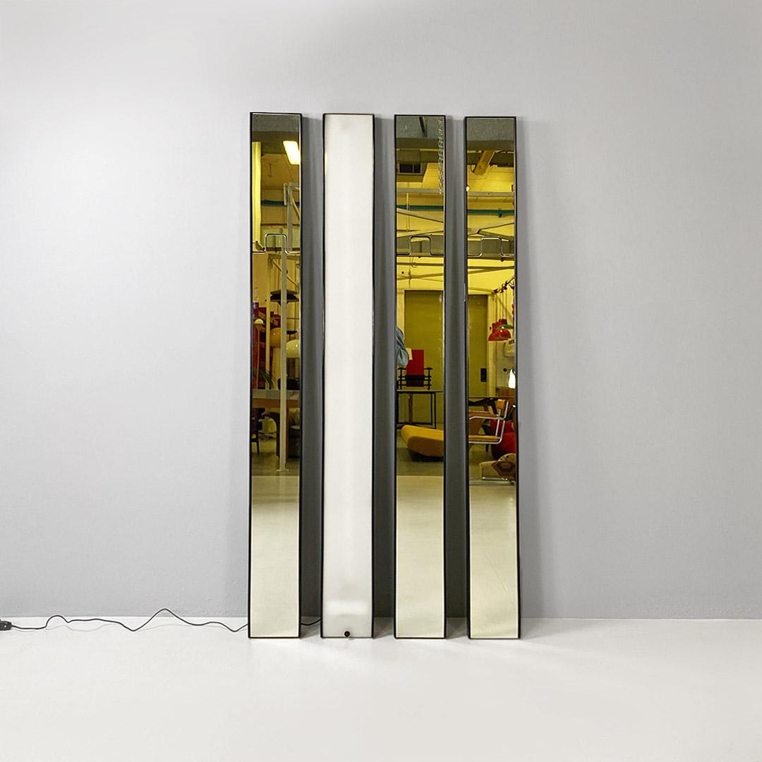 Miroir Specchio modulare da muro avec lampe Gronda, Luciano Bertoncini pour Elco, 1970 en vente