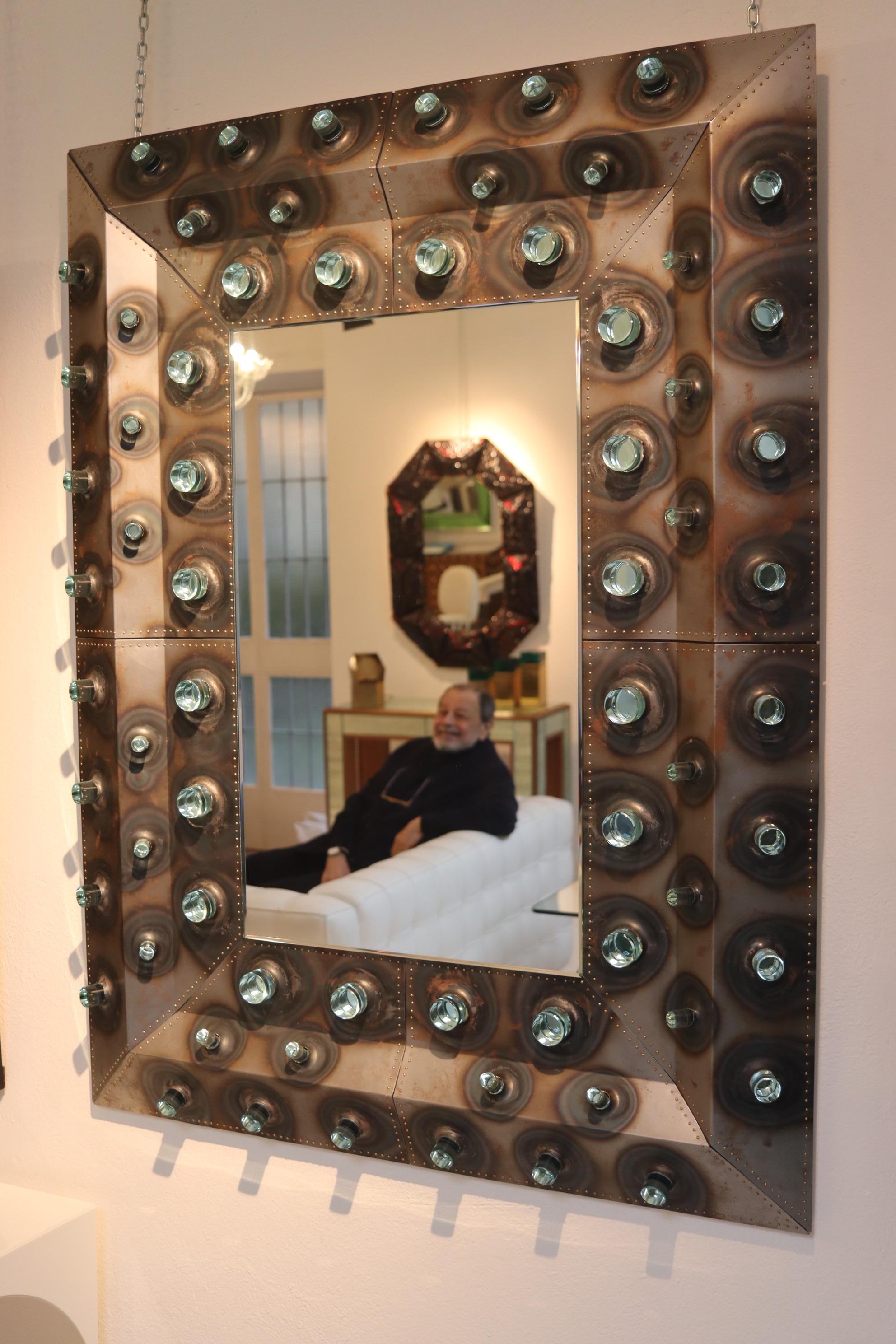 Brass nEMO mirror For Sale