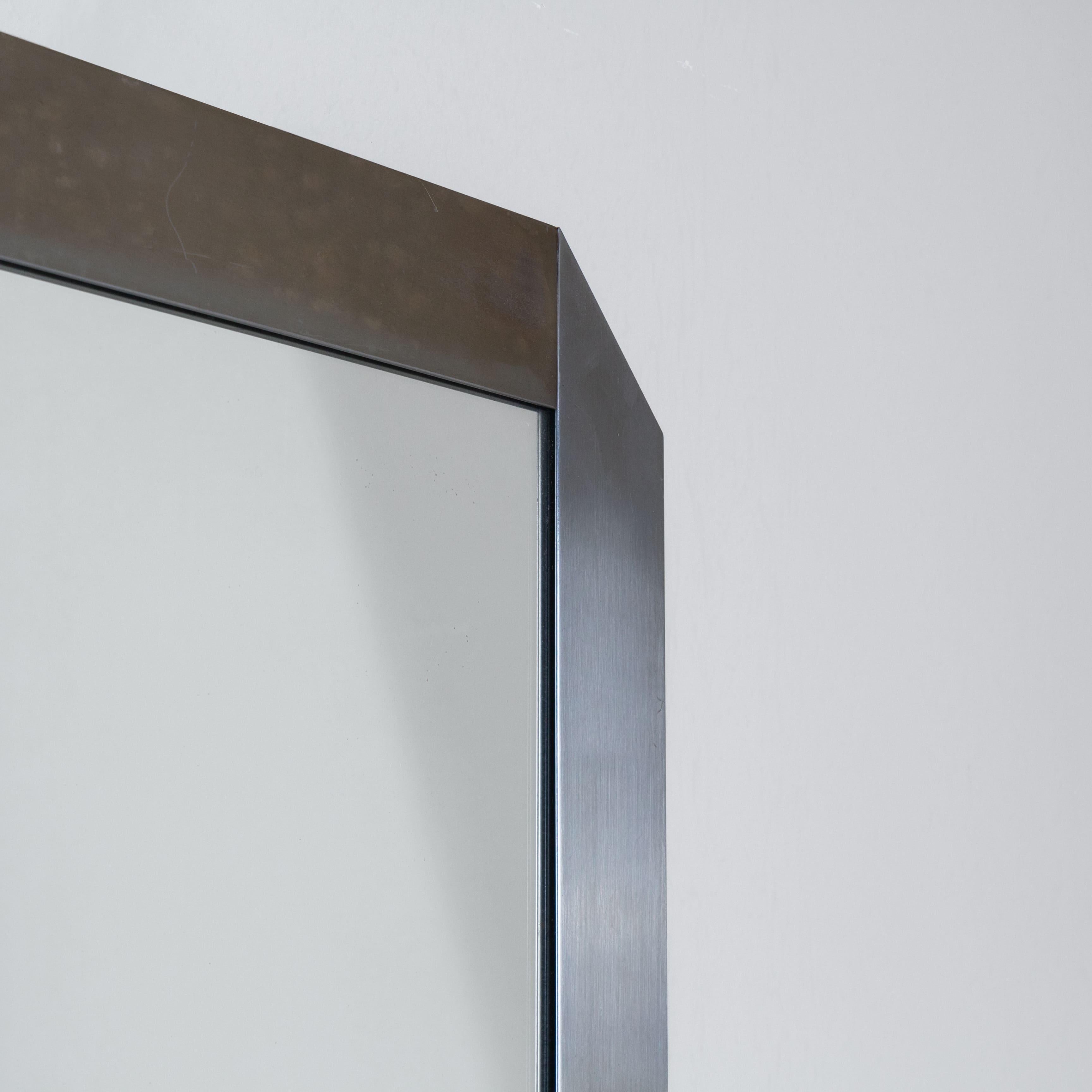 Autre Sergio Mazza Artemide miroir métallique octogonal en vente