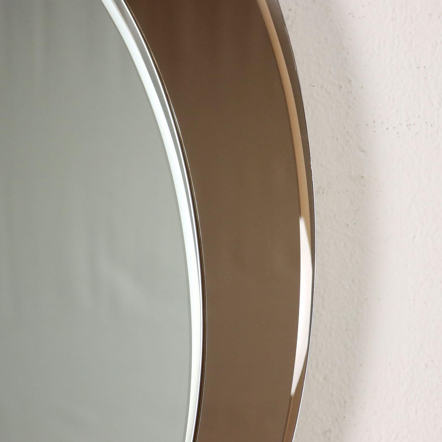 Oval mirror 1960s In Good Condition For Sale In Milano, IT