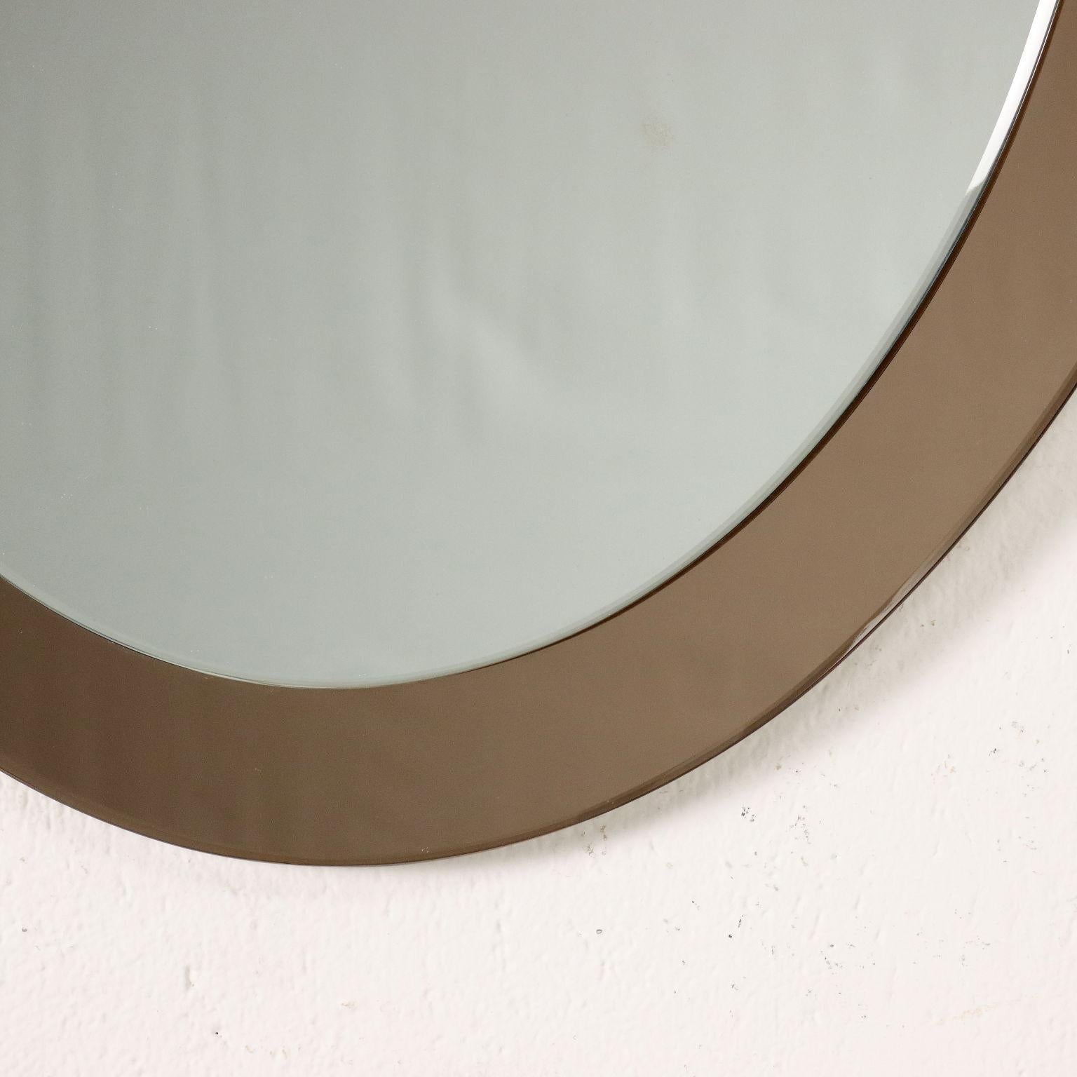 Mid-20th Century Oval mirror 1960s For Sale