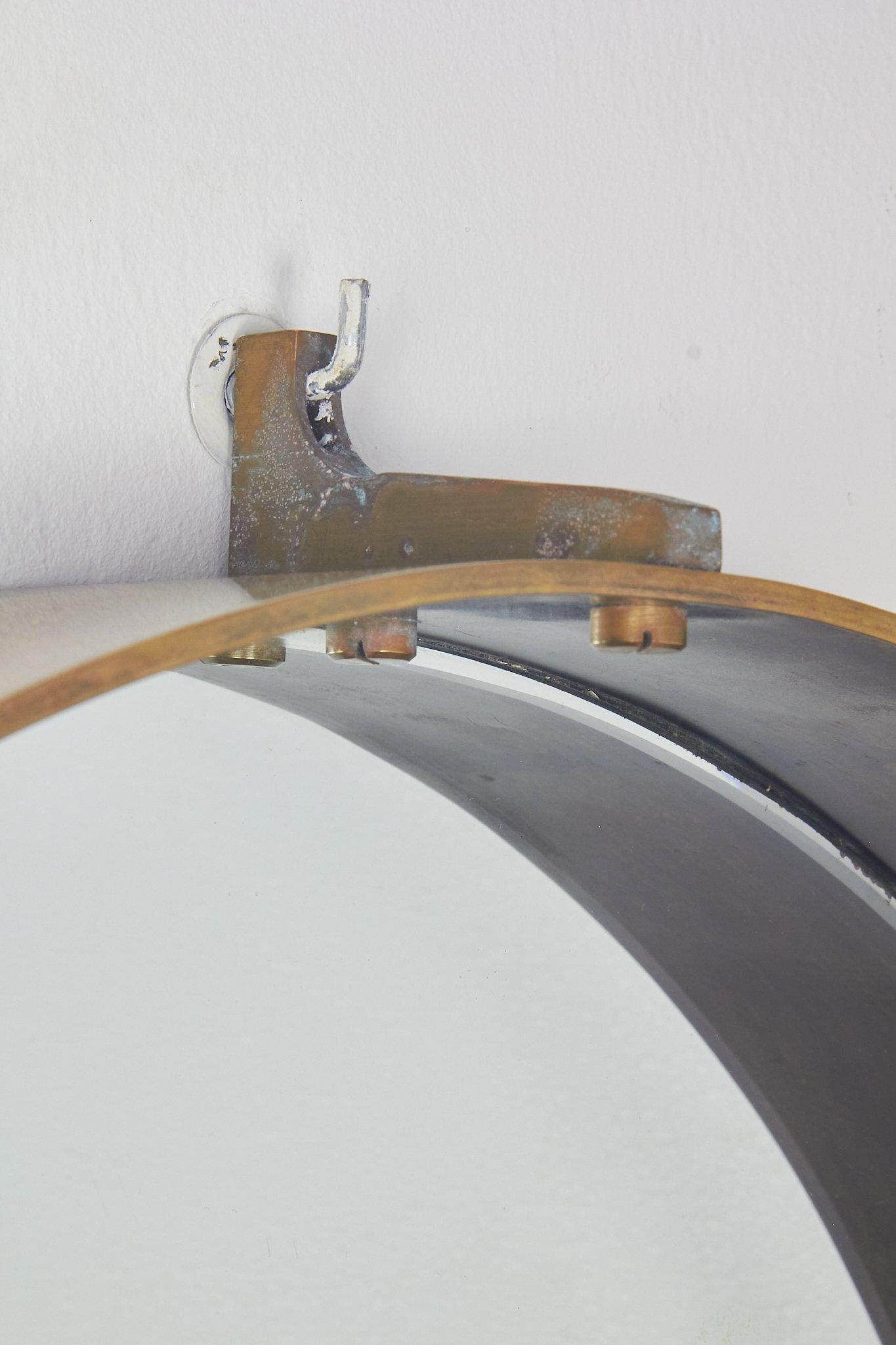 One-of-a-kind mirror by Franco Minissi 1970s In Good Condition For Sale In Torino, IT