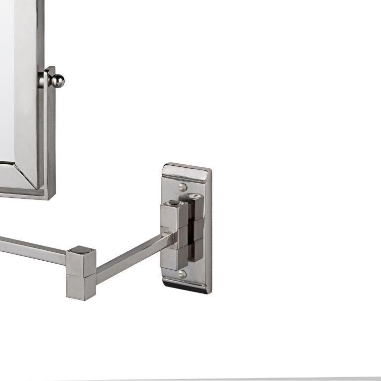 Trasforma la tua routine mattutina con il nostro specchio regolabile su entrambi i lati. Realizzato in ottone di alta qualità con bracci snodabili, questo specchio è resistente e funzionale e fornisce la soluzione perfetta per applicare il trucco o