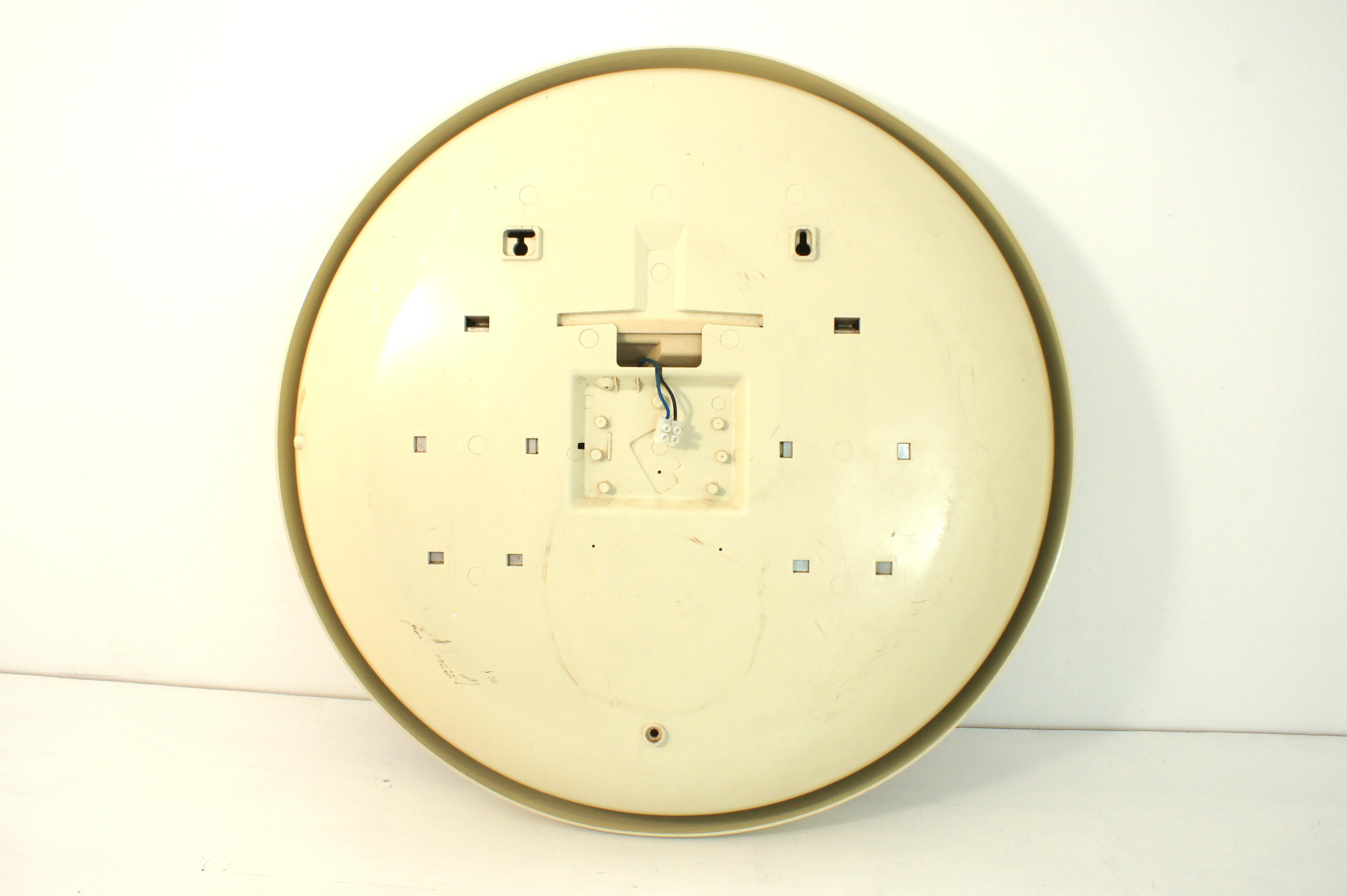 1970s space age backlit mirror, allibert For Sale 1
