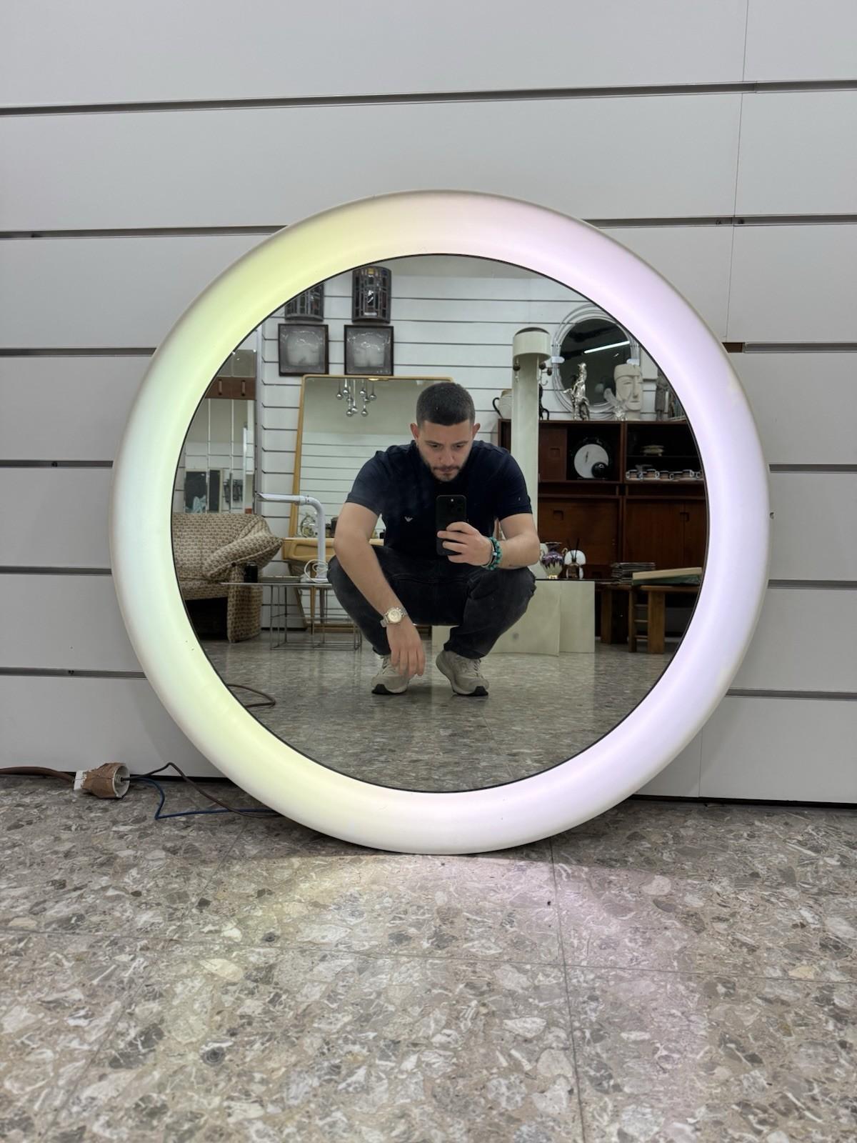 Specchio Retroilluminato Anni 70 Luxury Vintage im Angebot 9