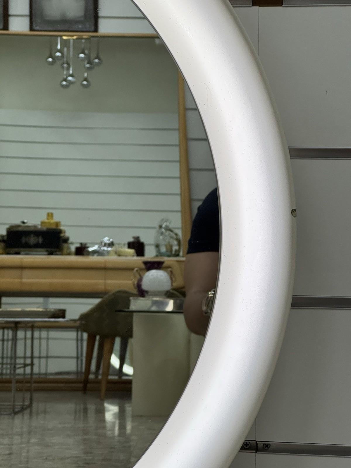 Specchio Retroilluminato Anni 70 Luxury Vintage (Glas) im Angebot