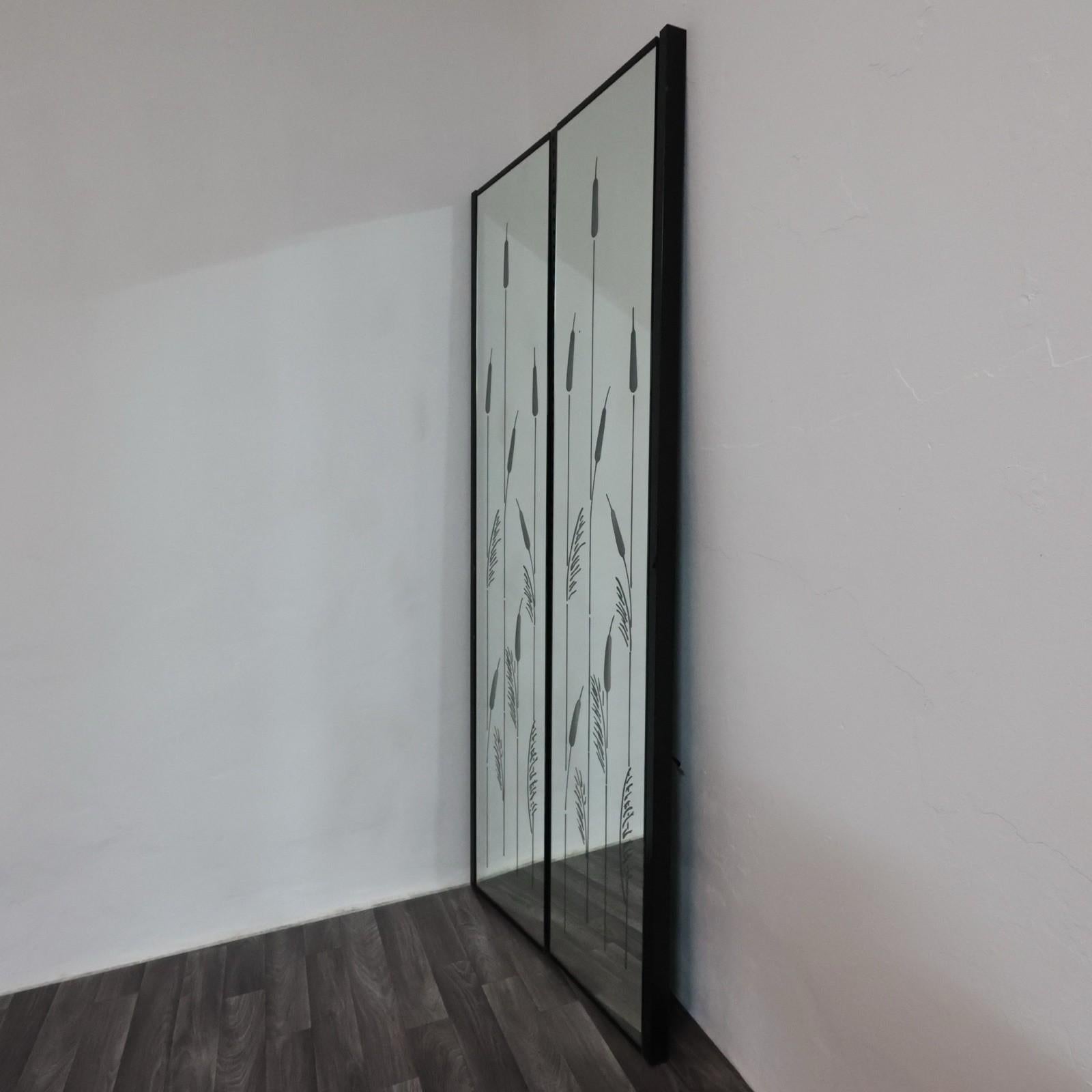 Specchio Retroilluminato Da Parete Design Anni '80 Modernariato en vente 6