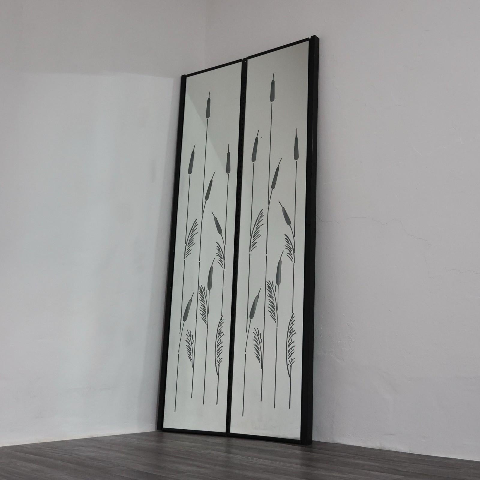 Fin du 20e siècle Specchio Retroilluminato Da Parete Design Anni '80 Modernariato en vente