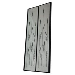 Specchio Retroilluminato Da Parete Design Anni ‘80 Modernariato