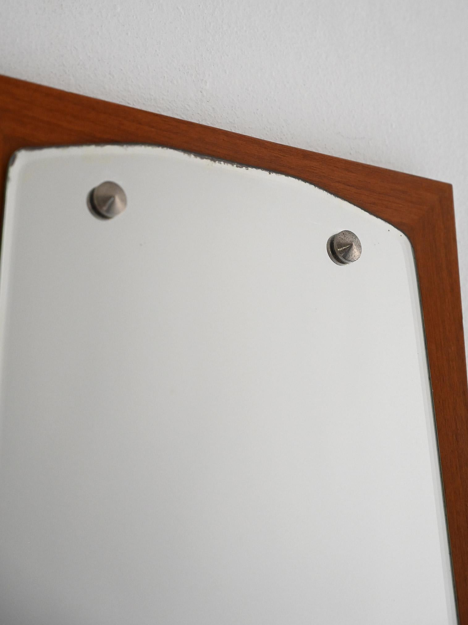 Scandinave moderne Miroir vintage des années 1960 en vente