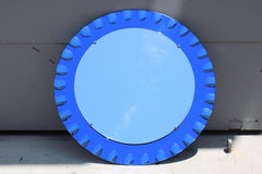 Veca Italia 1960 Blue Cobalt Round Mirror