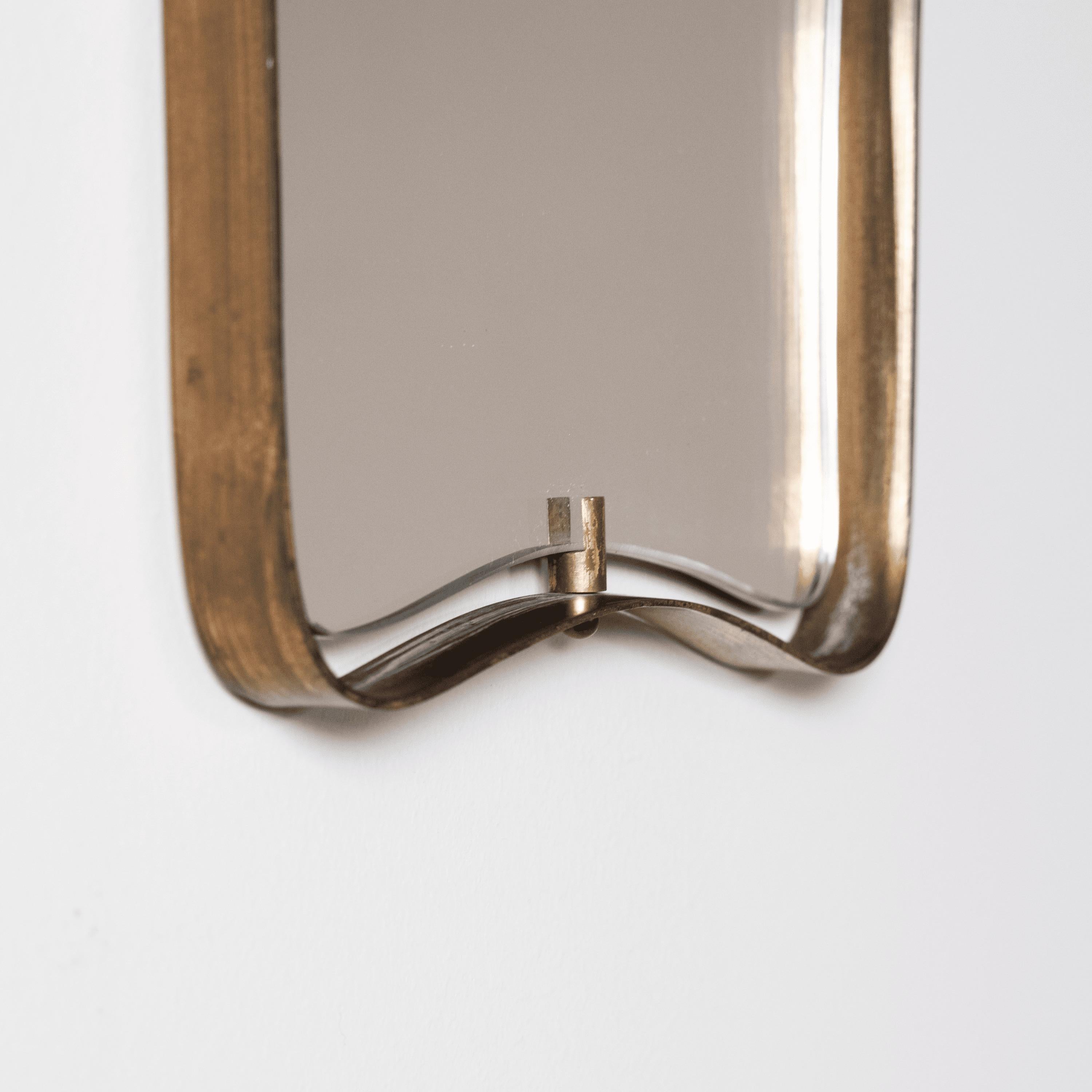 Mid-Century moderno Specchio sagomato Fontana Arte, 1960 in vendita