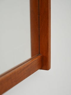 Scandinavian 1960s teak mirror