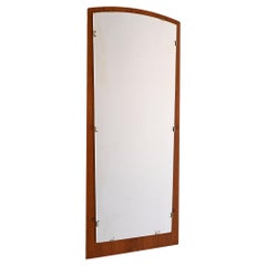 Scandinavian vintage teak mirror from the 1960s