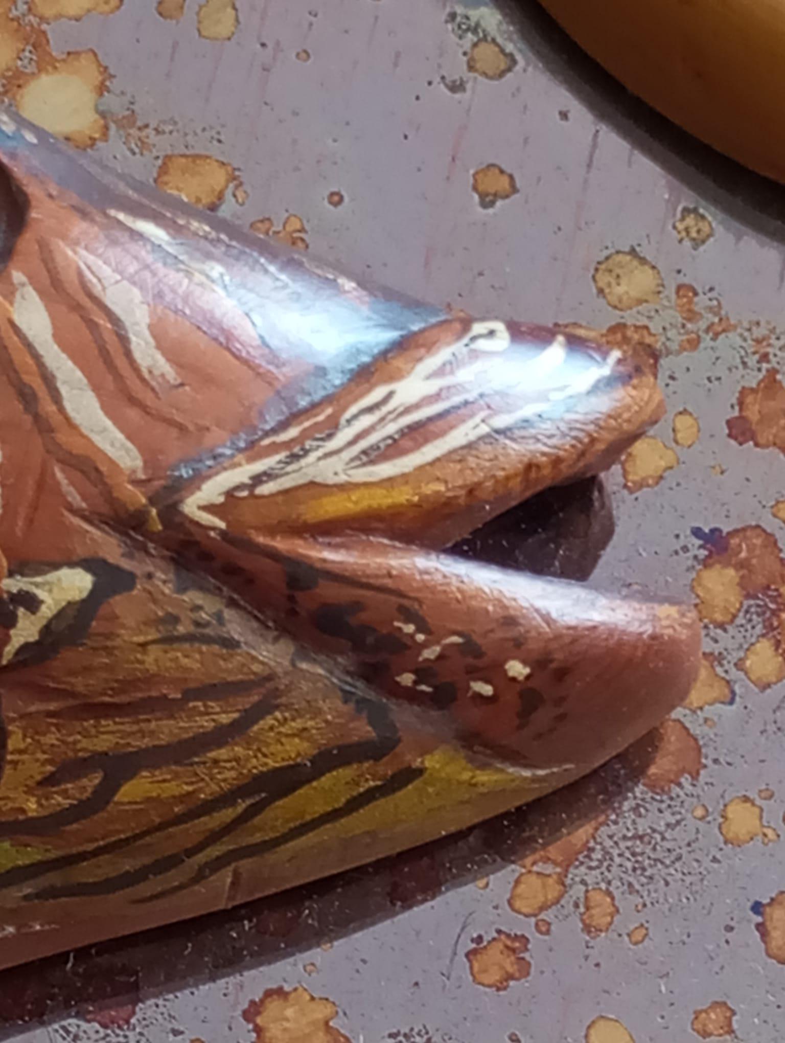Spiegel-Skulptur mit Fisch von Mauro Pieroni - Florenz Italien '70er Jahre im Zustand „Hervorragend“ im Angebot in Firenze, FI
