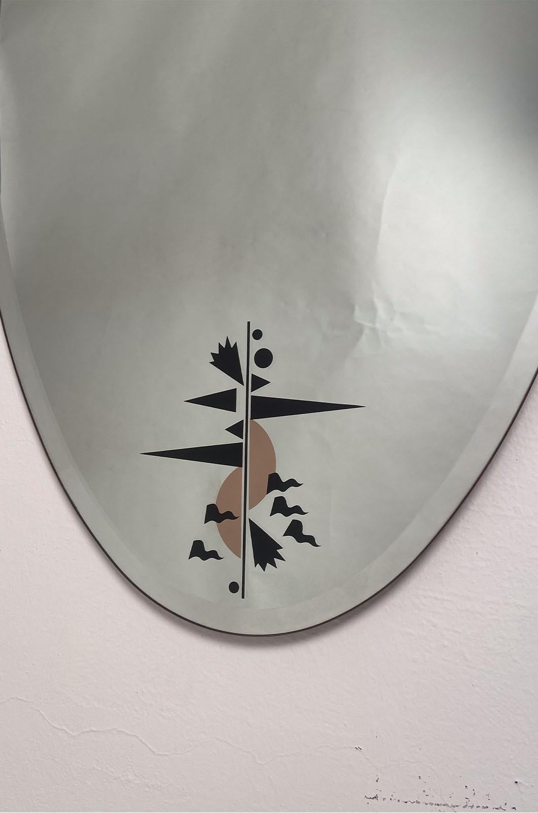Miroir Sosia par Alessandro Mendini pour Zanotta Excellent état - En vente à Ravenna, IT