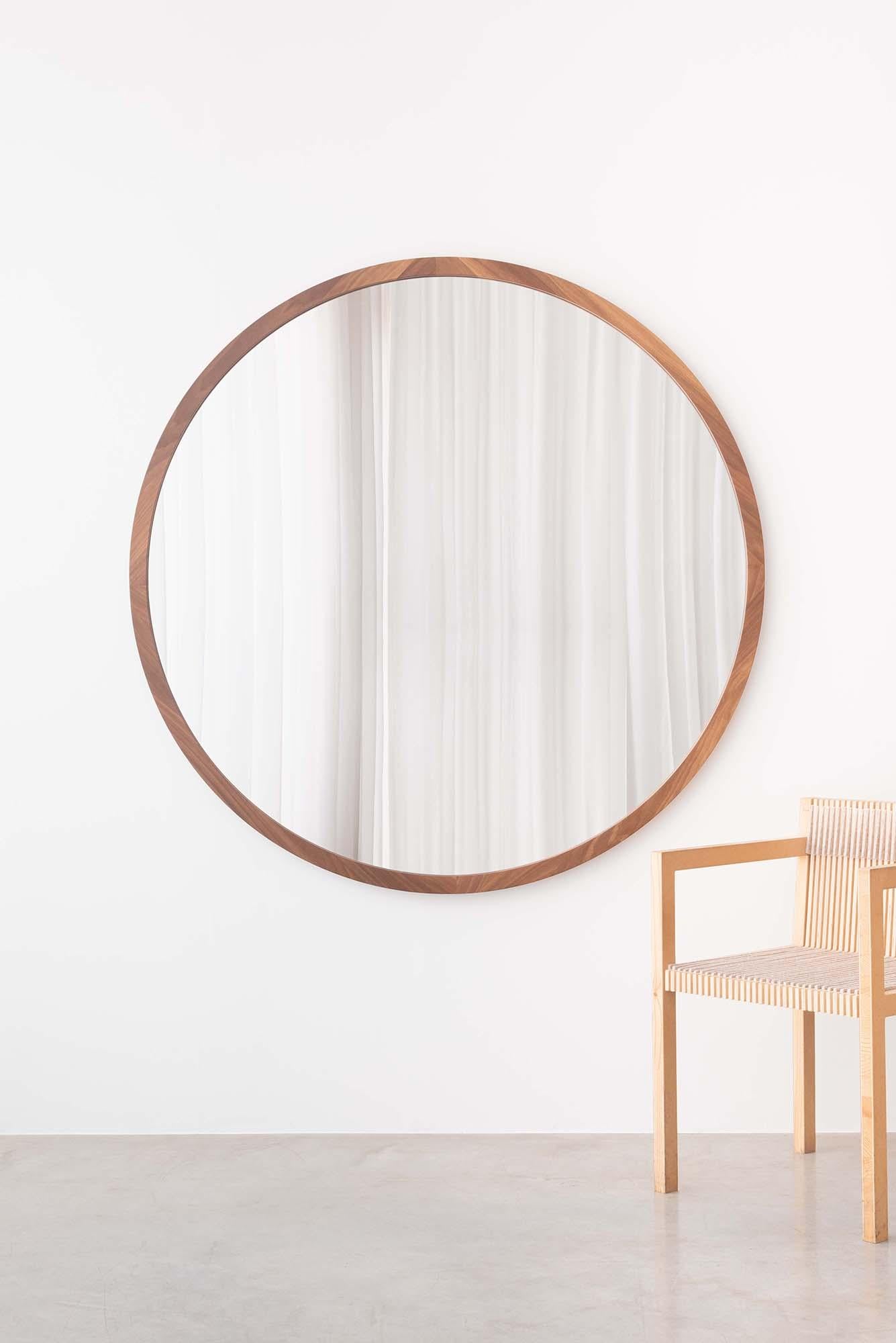 Lacquered Specchio Tondo 2018, Round Mirror 2018 For Sale