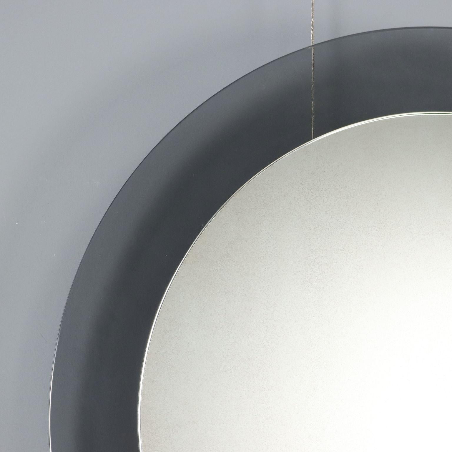 Italian 60s round mirror For Sale