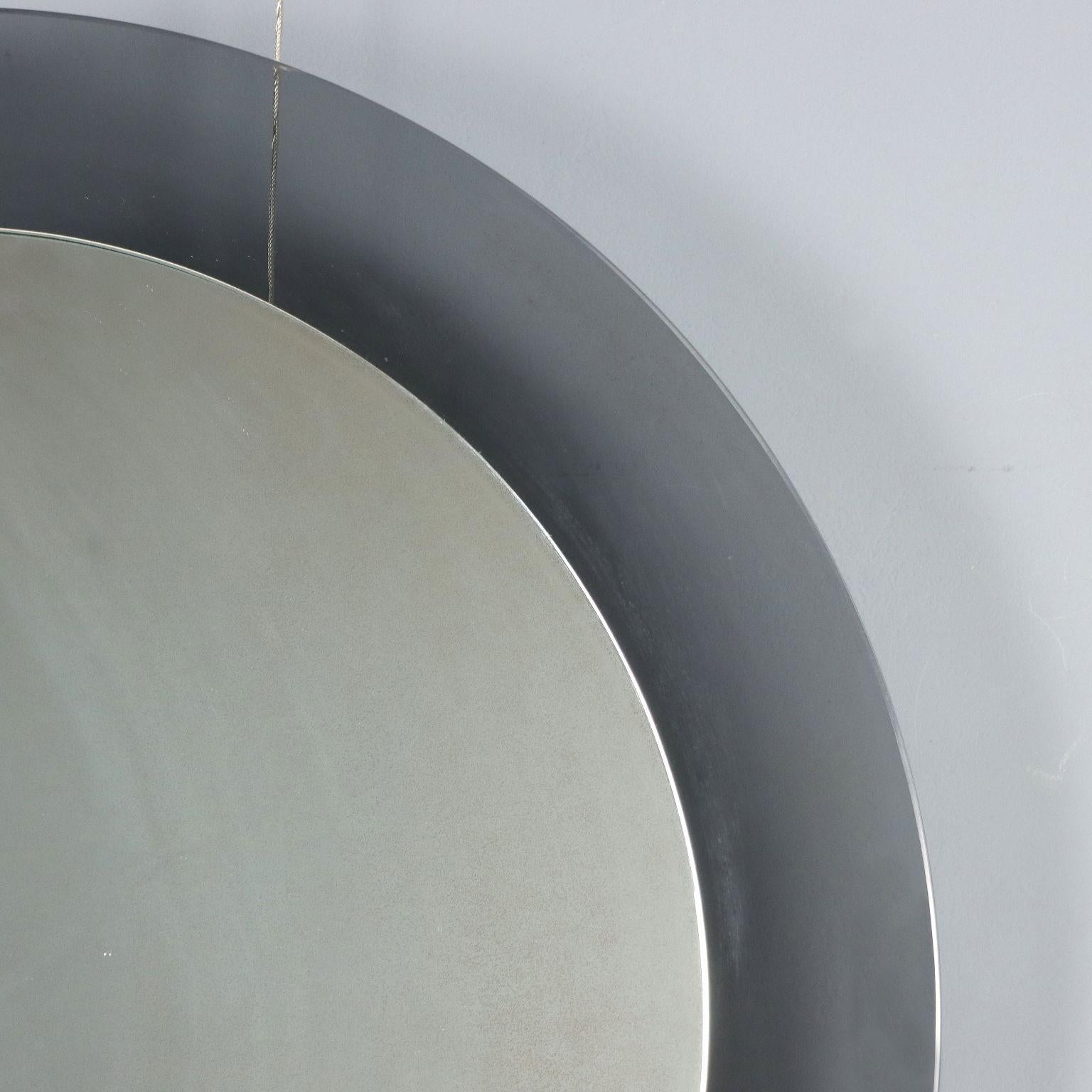 60s round mirror In Good Condition For Sale In Milano, IT