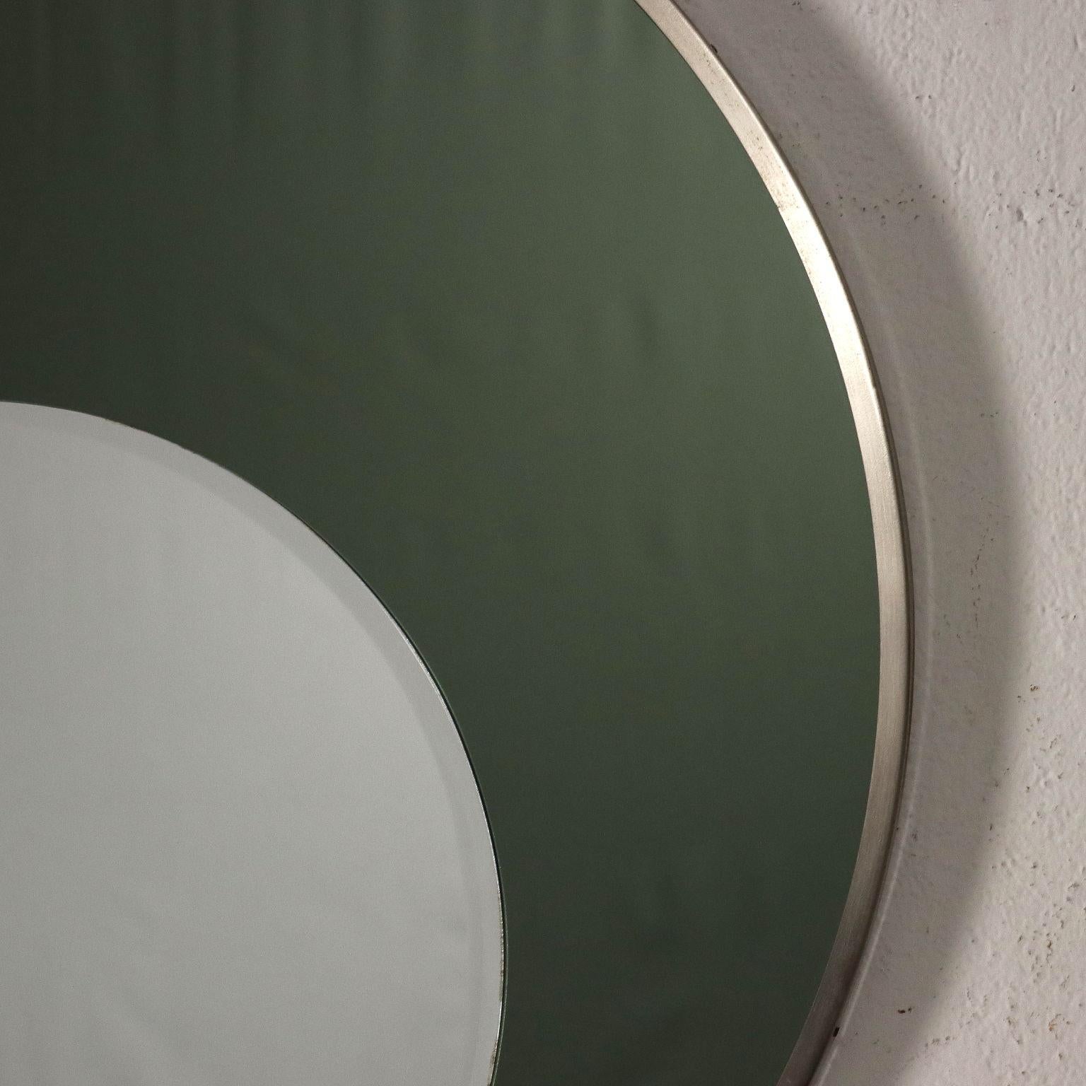 1970s round mirror In Good Condition For Sale In Milano, IT
