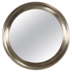 Specchio Vintage Anni 60 Cornice Metallo Cromato