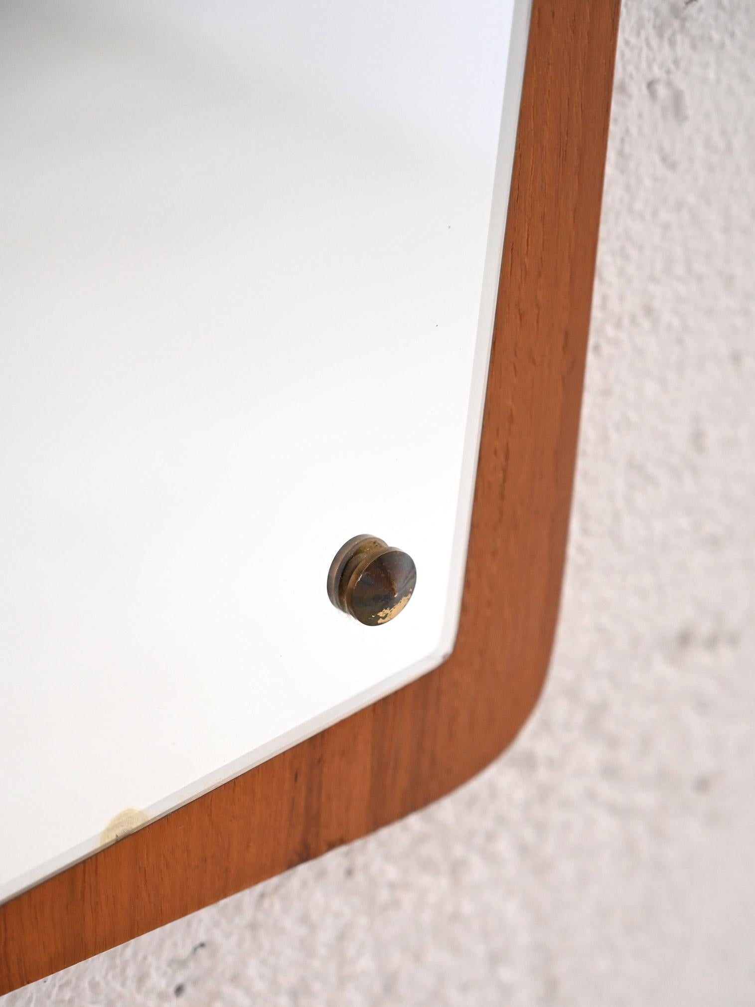 Scandinavian Miroir vintage des années 1960 en vente