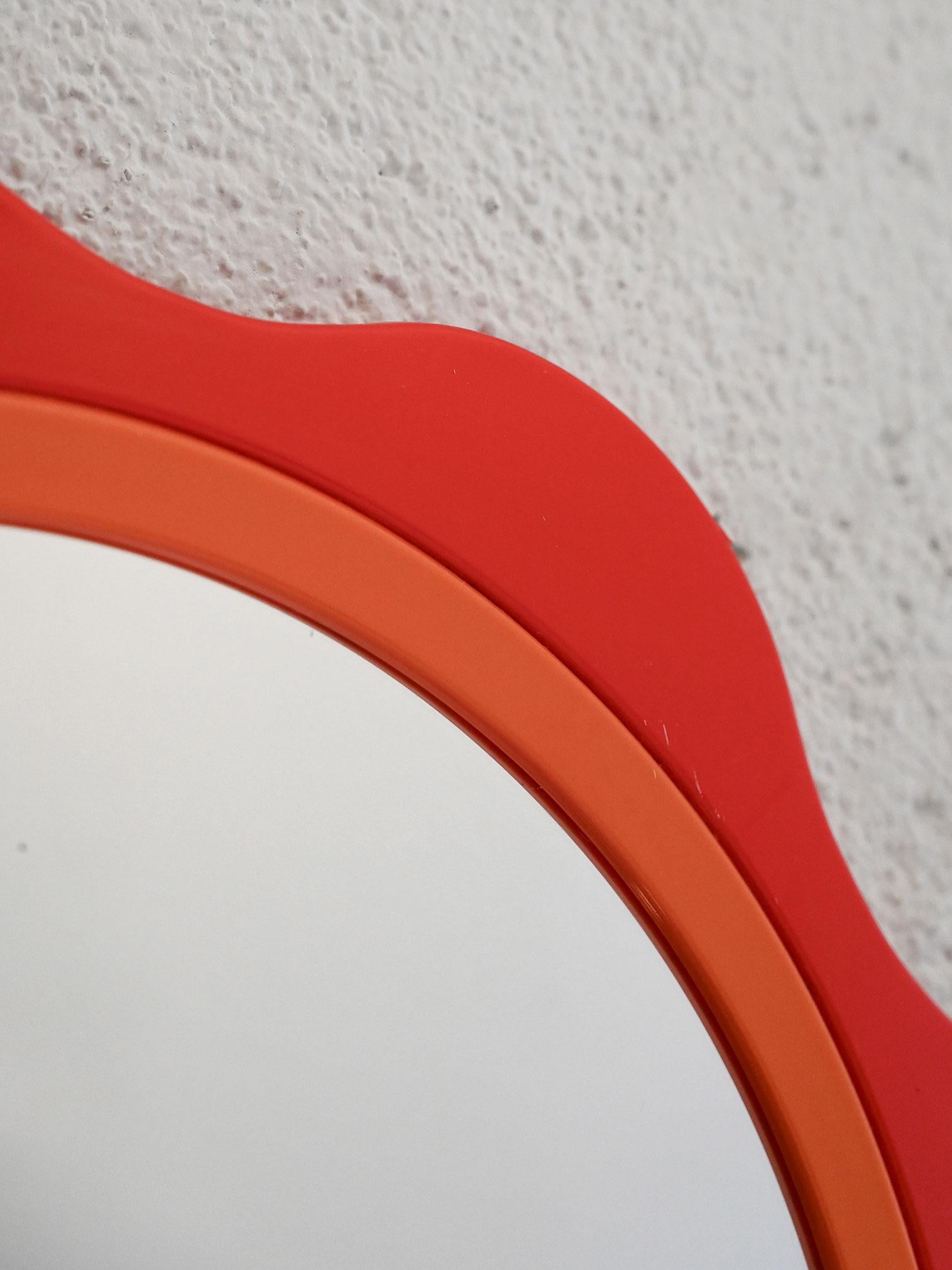 Scandinave moderne Miroir finlandais vintage Mäkisen Kuvastin MK-298 en vente