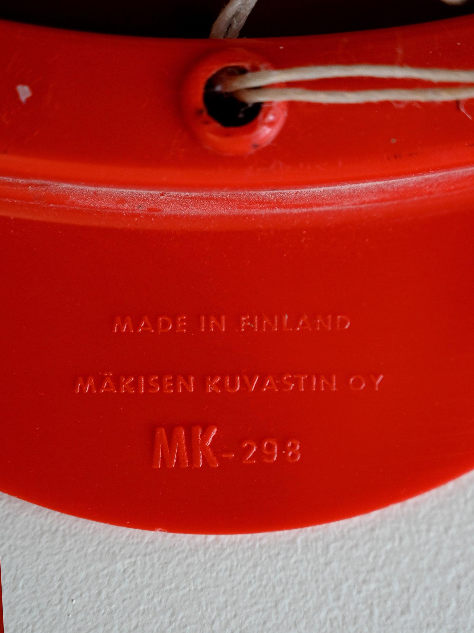 Miroir finlandais vintage Mäkisen Kuvastin MK-298 Bon état - En vente à Brescia, IT