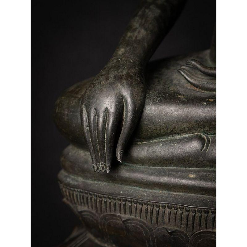 Spécialiste Bouddha Chiang Sean en bronze du 16ème siècle du Laos en vente 12