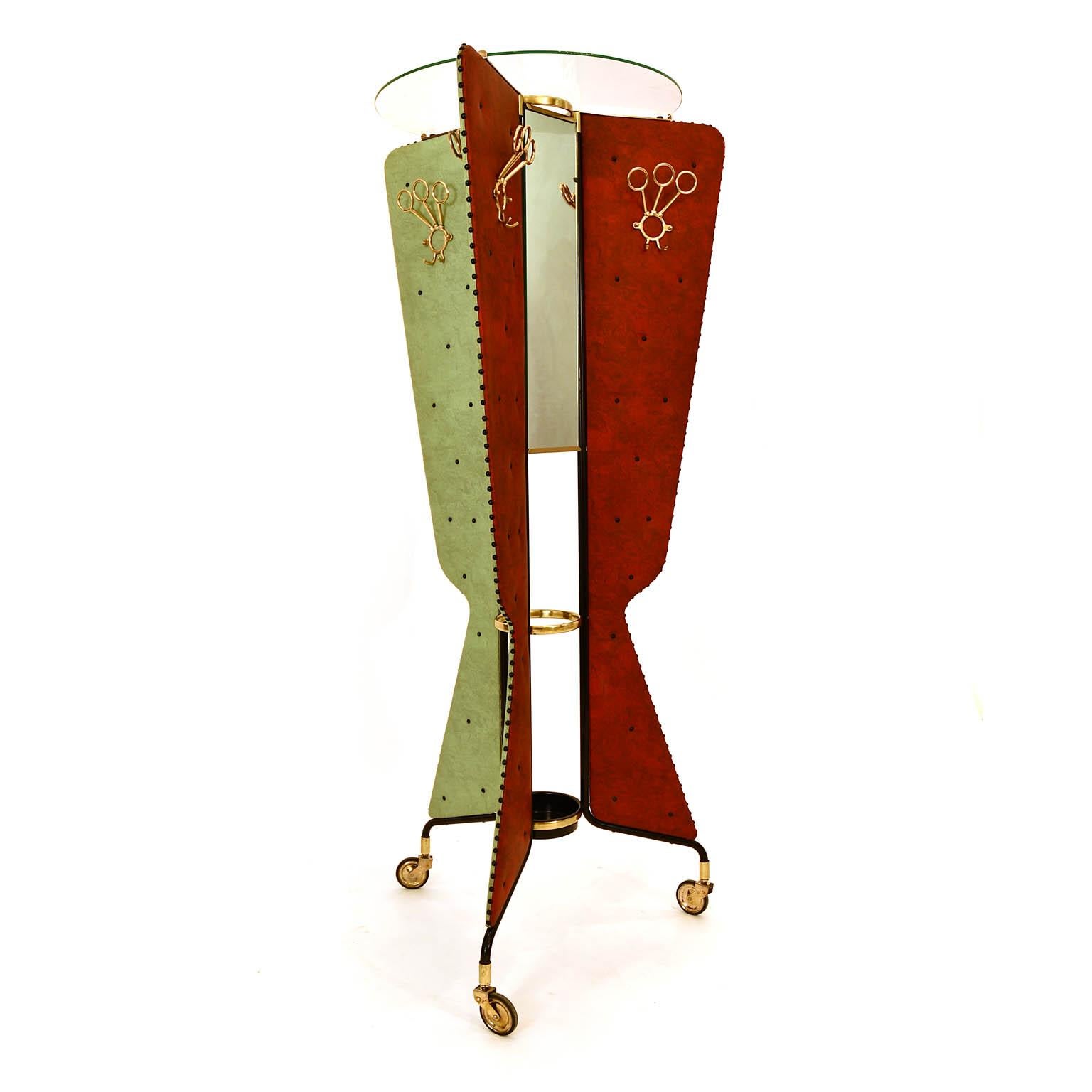 Italian Special and Amazing Coat Rack, Italy, 1950s