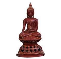 Bouddha Ava en bronze ancien spécial de Birmanie