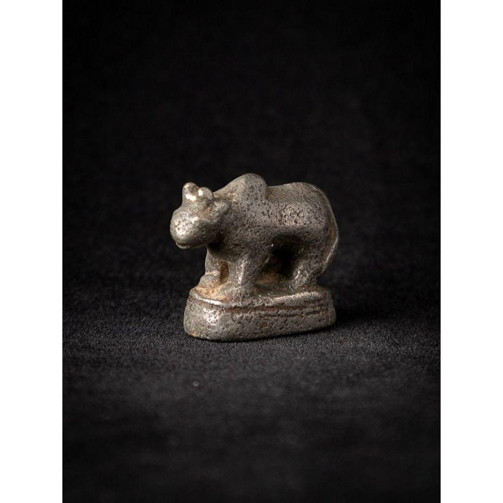 Special Antique Bronze Opium Weight from Burma For Sale 1