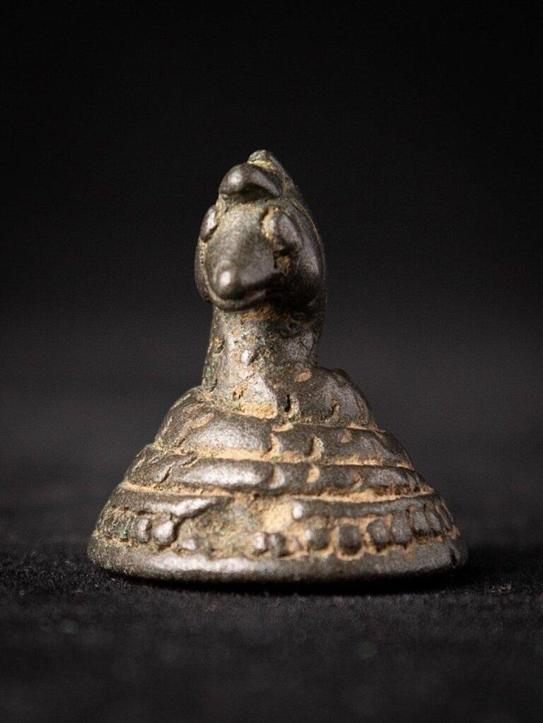 Special antique bronze Opium Weight from Burma For Sale 2